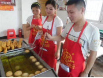 麻圆油条的制作培训项目